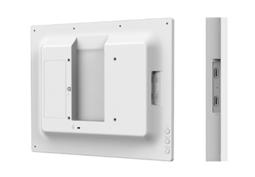 rear and side view of an ePaper display