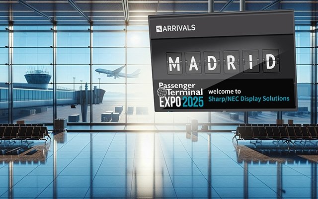 Sharp bietet Flughafenbetreibern L&ouml;sungen f&uuml;r nachhaltige Sicherheit